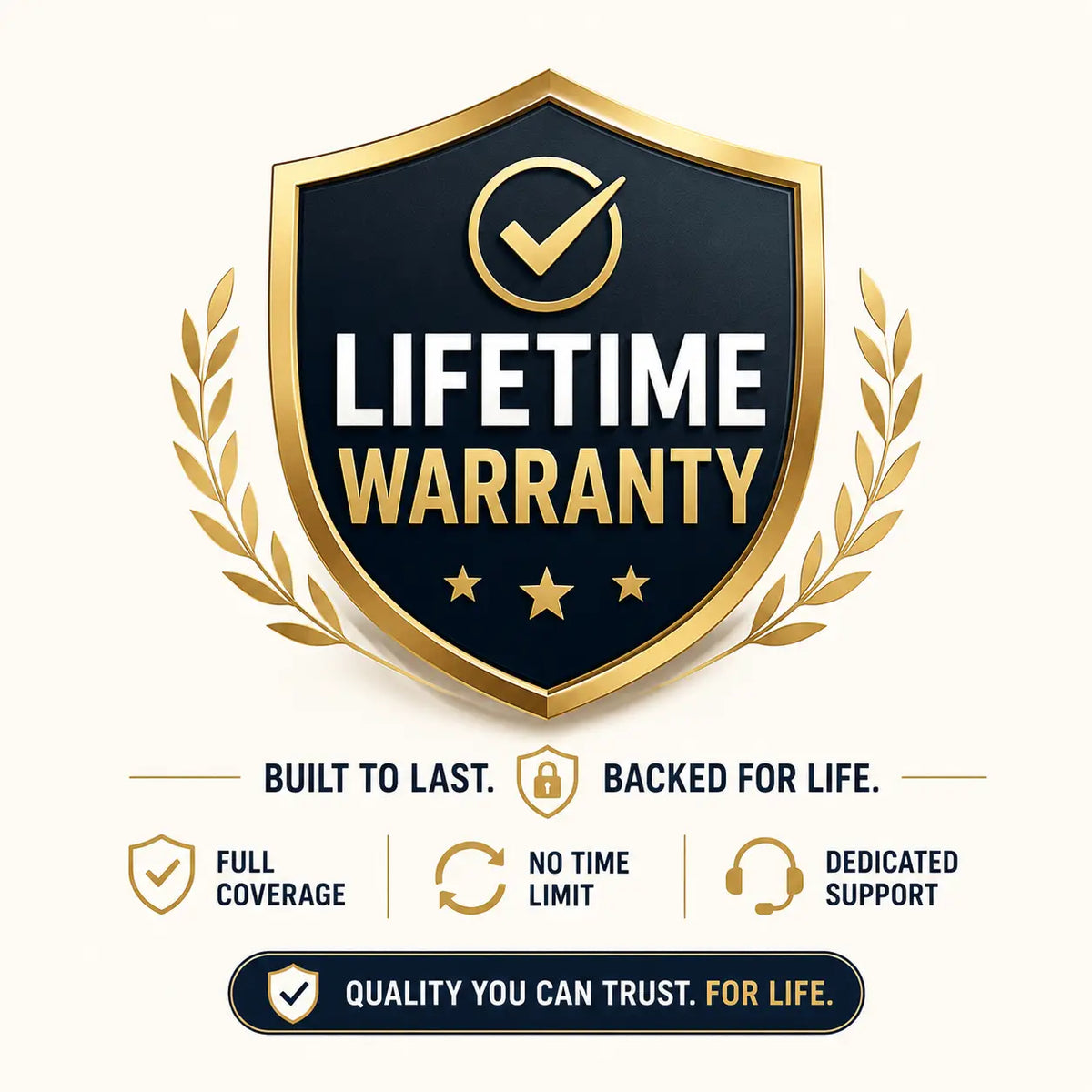 Lifetime Warranty