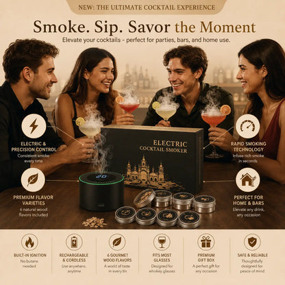 Electric Whiskey Smoker Kit