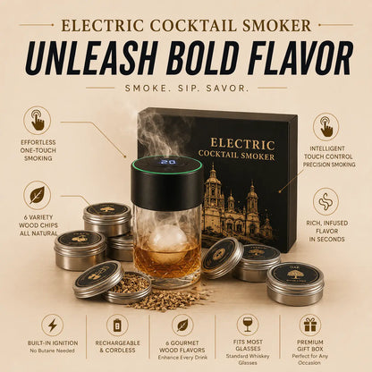 Electric Whiskey Smoker Kit