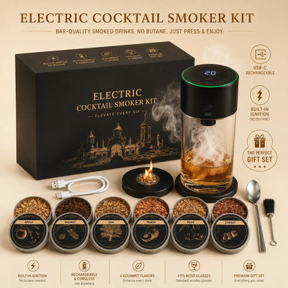 Electric Whiskey Smoker Kit